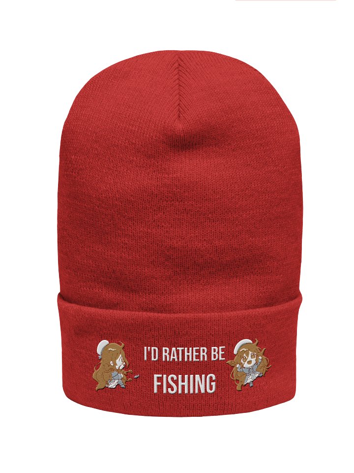 "I'd Rather Be Fishing" Illith Beanie product image (1)