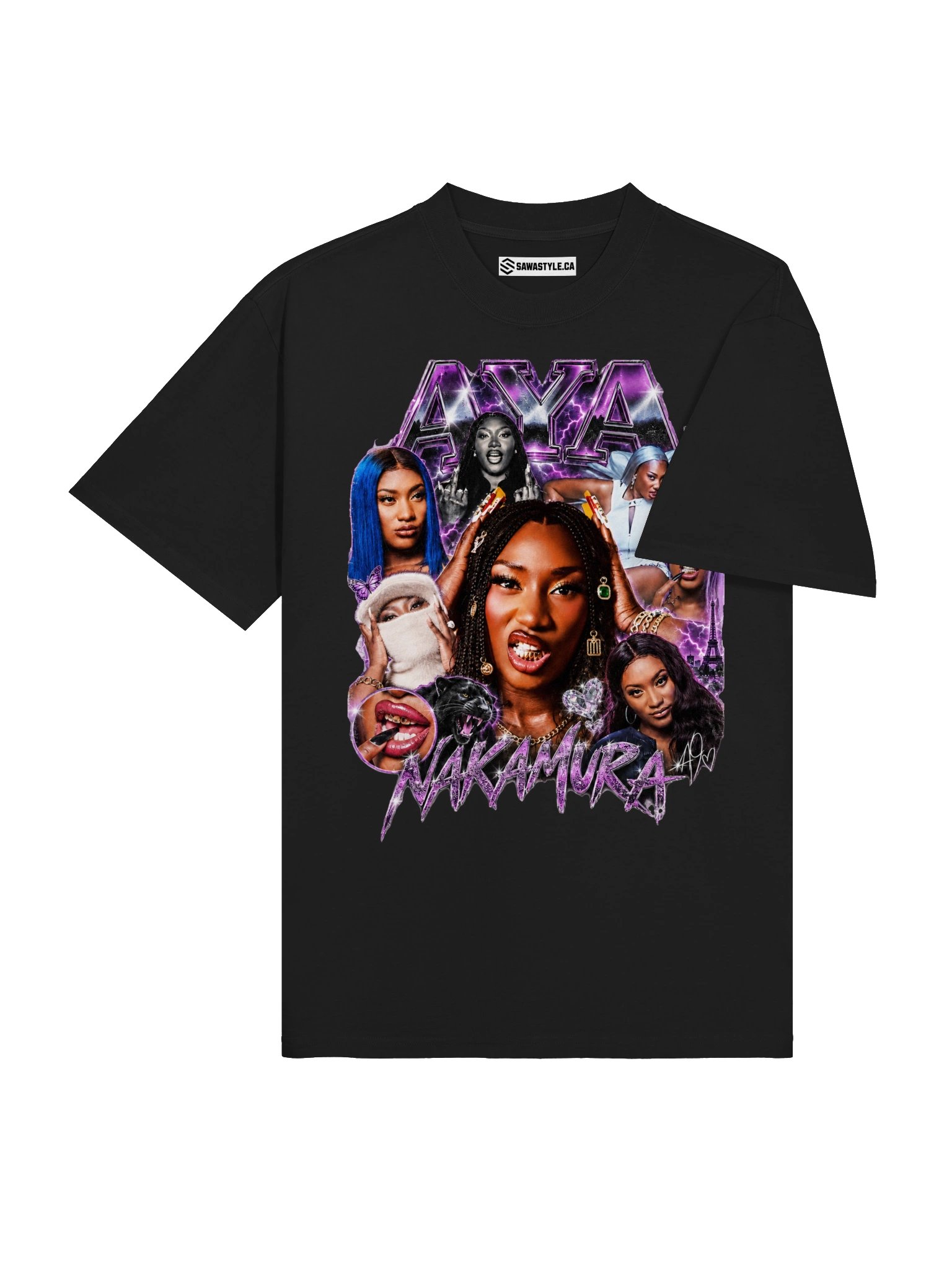 AYA NAKAMURA Bootleg Oversized T-Shirt product image (8)