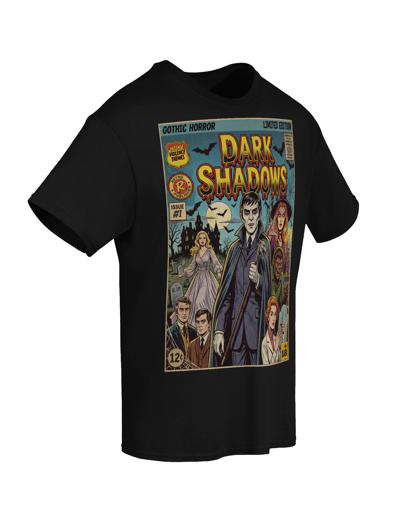 Dark Shadows Comic Art T-Shirt product image (6)