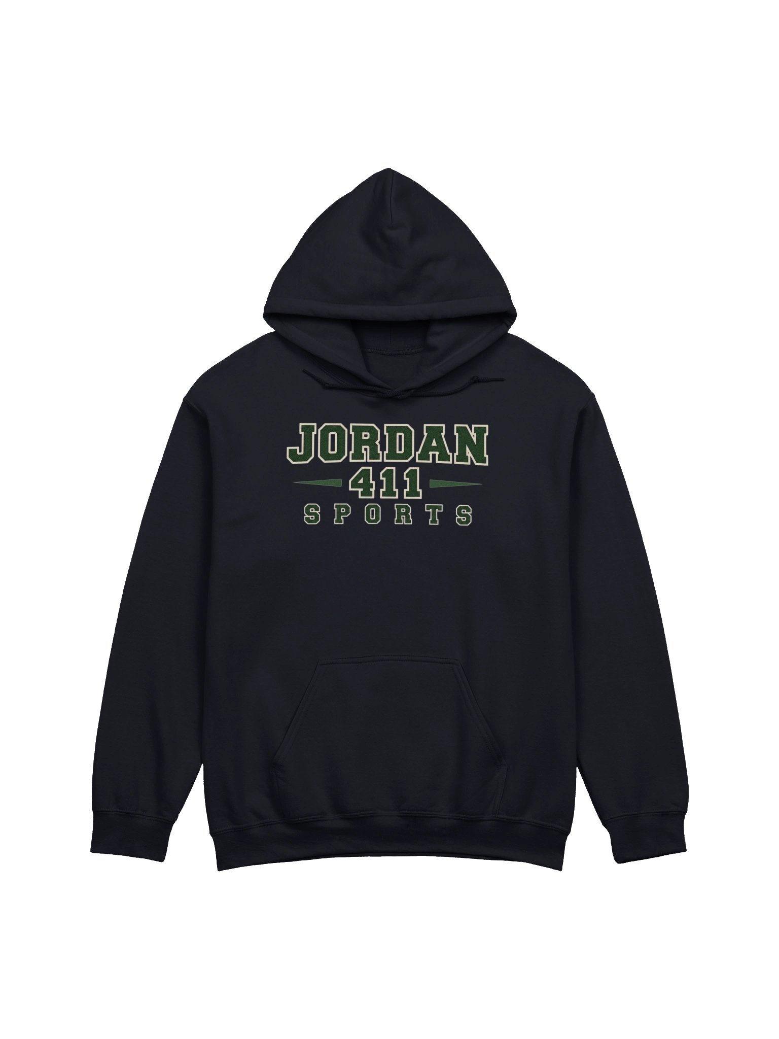 Jordan 411 classic text hoodie product image (1)