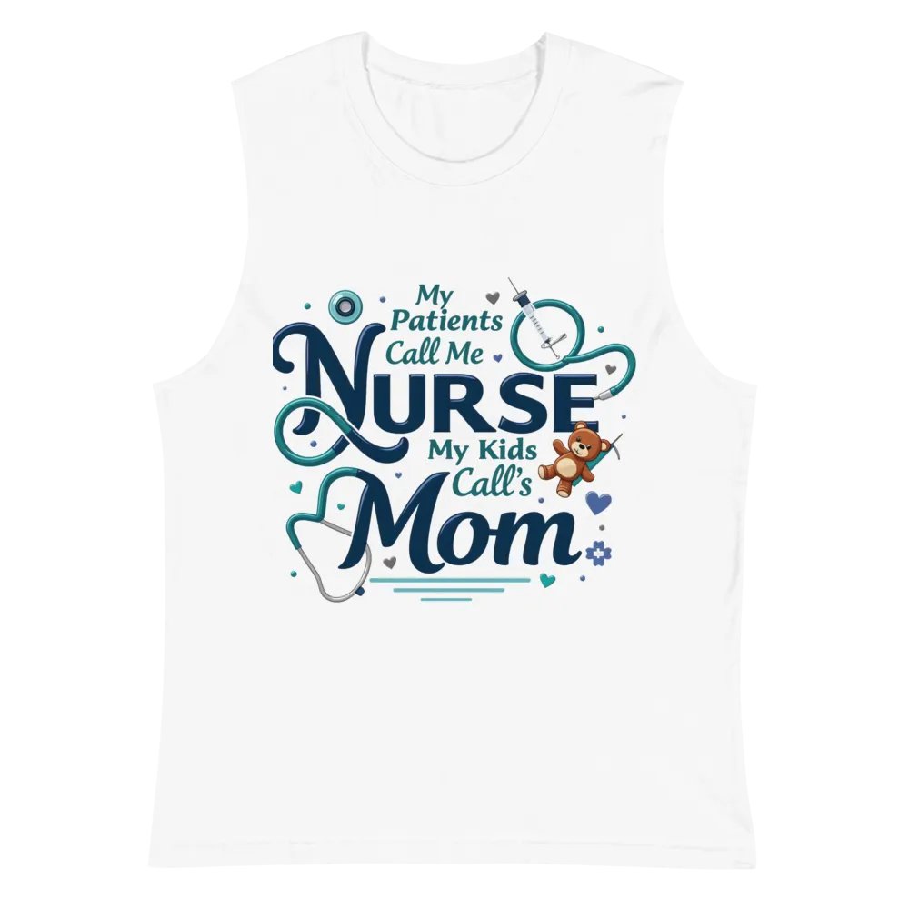 Nurse Mom Muscle Tank product image (2)