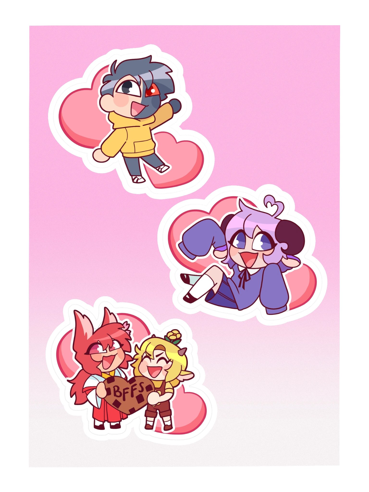 Valentine Friendship Sticker product image (3)
