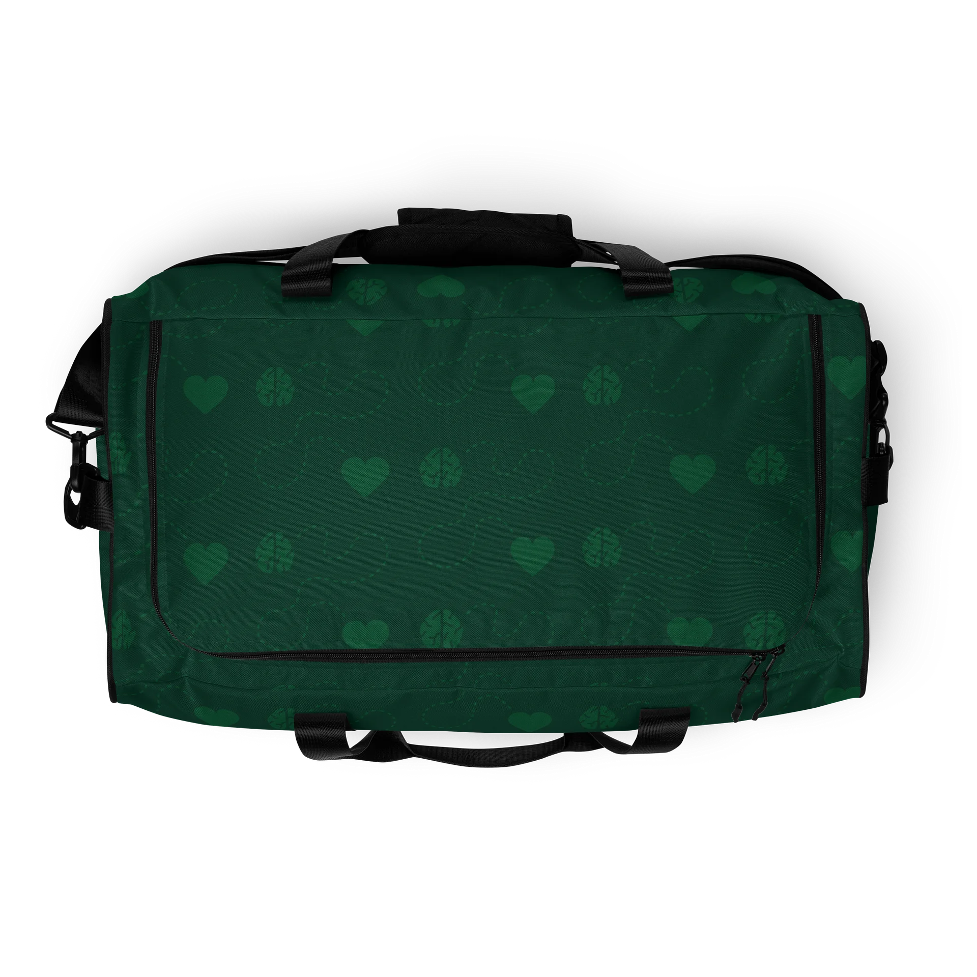 Brain and Heart Connections All-Over Duffle Bag product image (8)