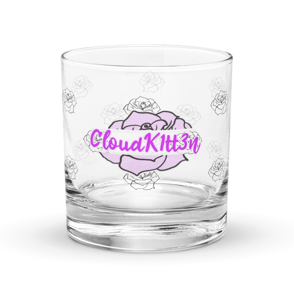 Rose Logo Rocks Glass product image (1)