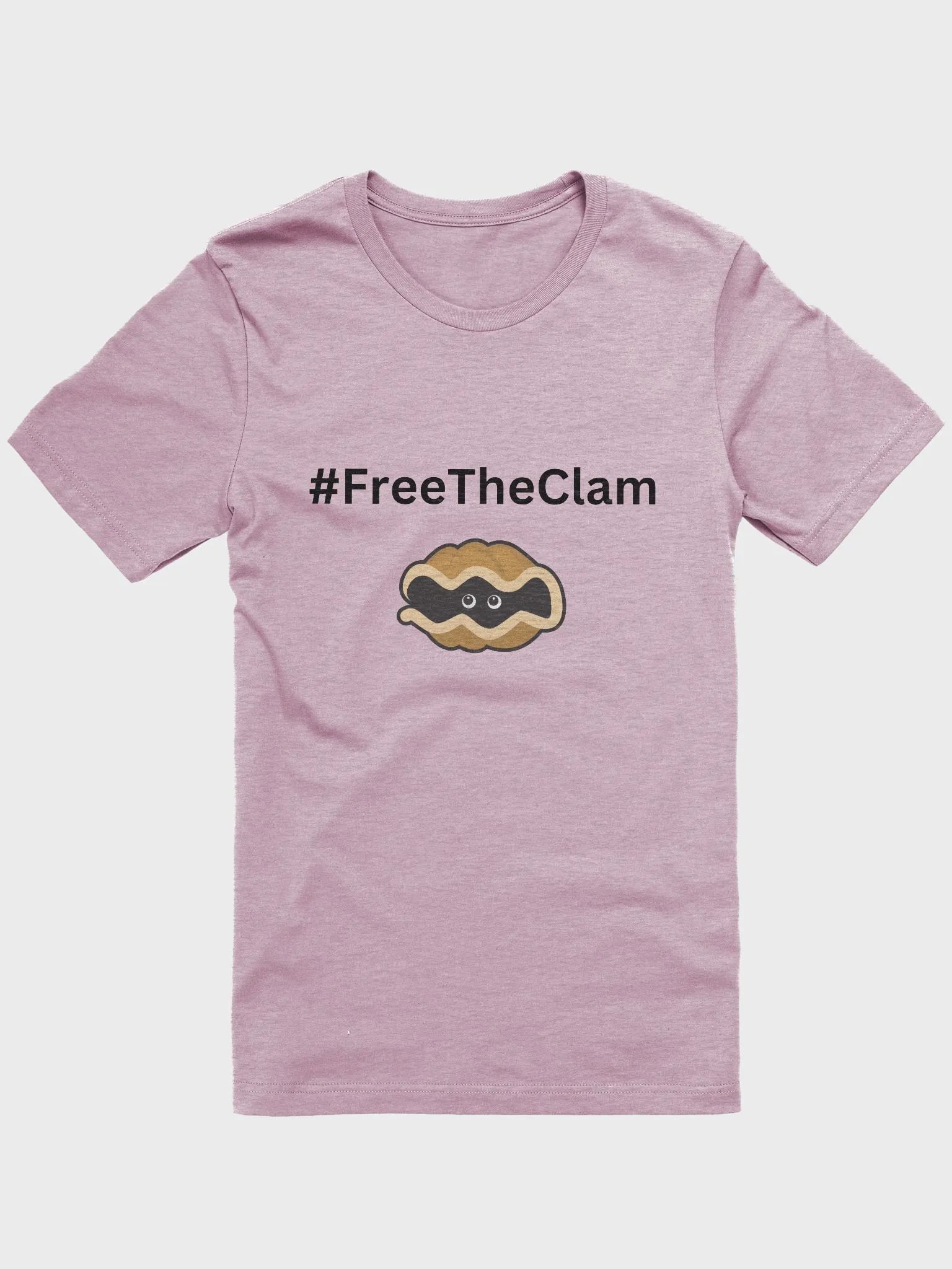#FreeTheClam Tshirt product image (1)