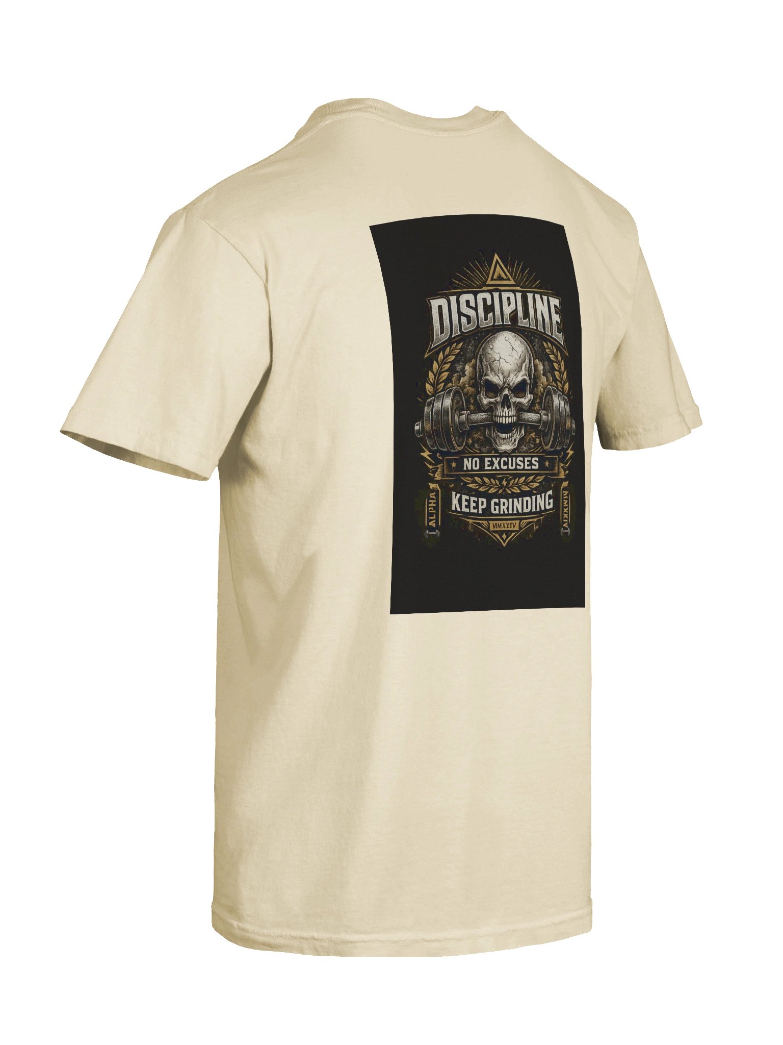 Discipline No Excuses Keep Grinding T-Shirt product image (8)