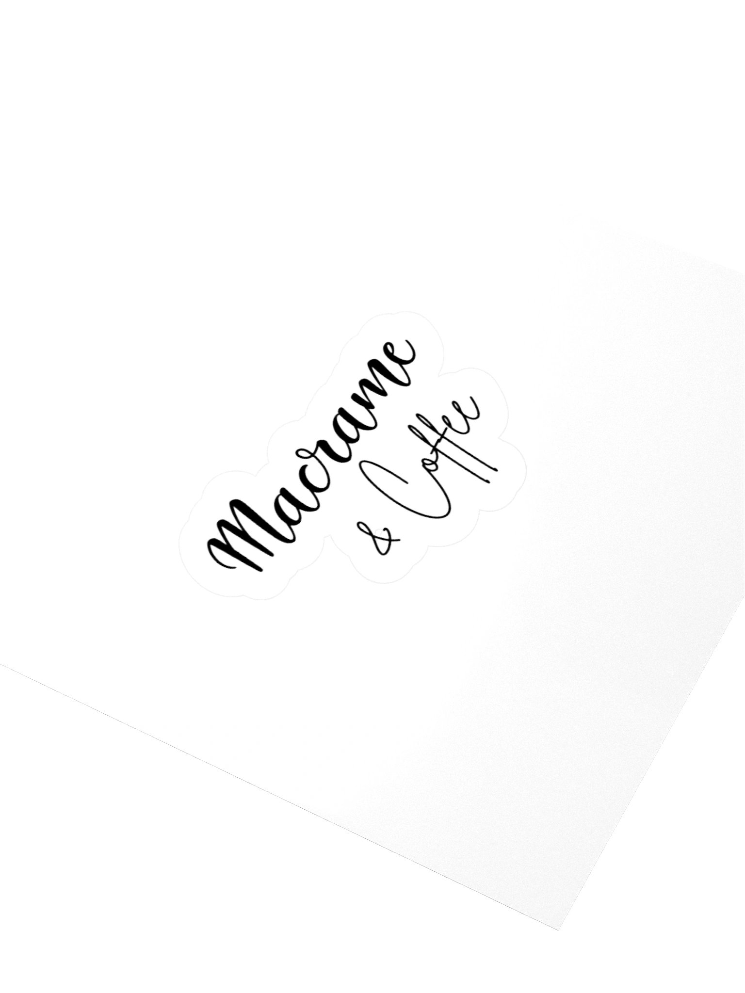 Macrame and Coffee Sticker product image (3)