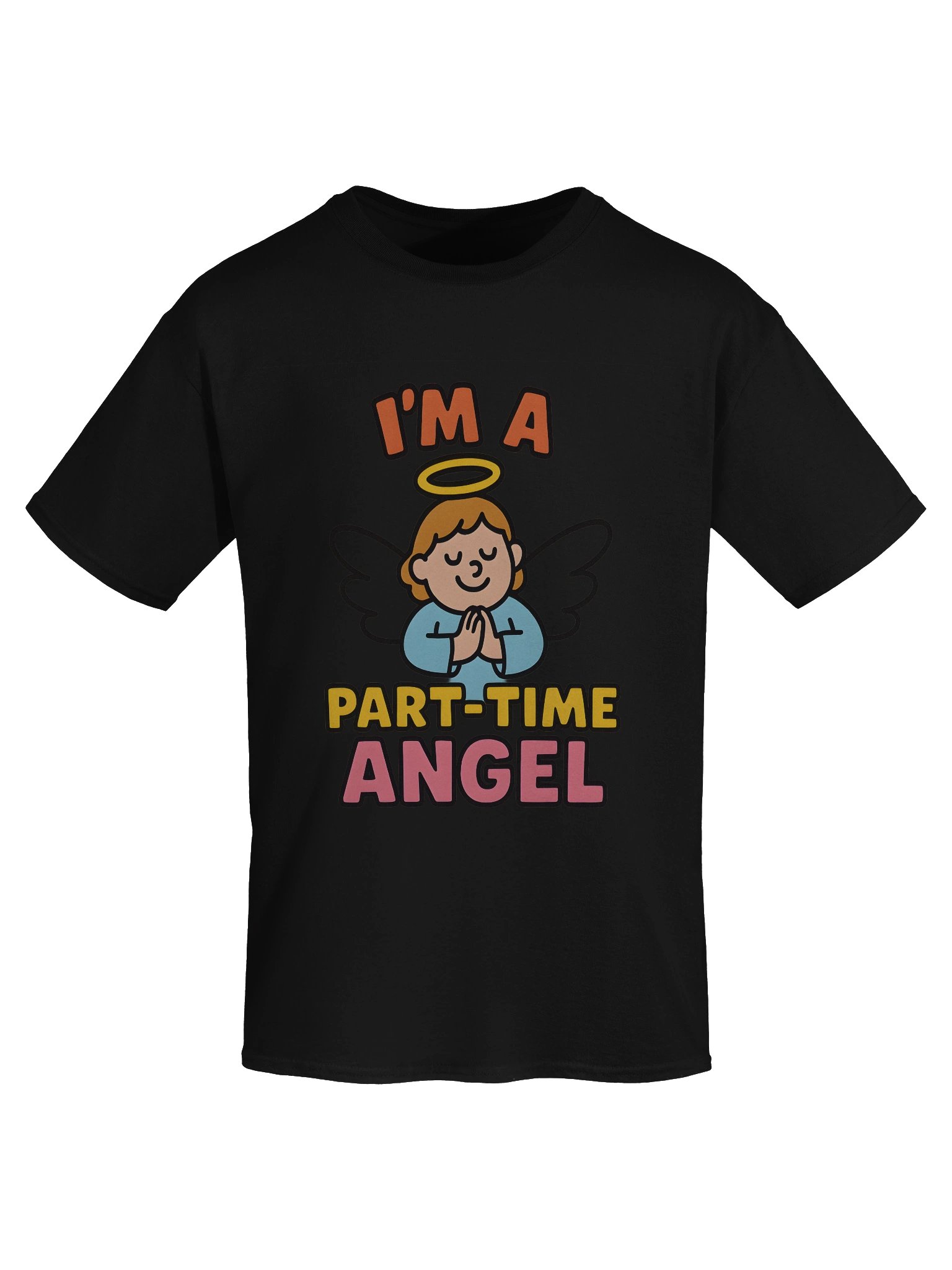 Part-Time Angel Cartoon T-Shirt product image (7)
