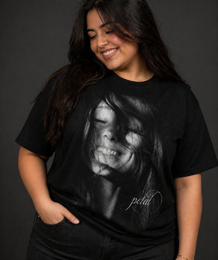 Ariana Grande Petal Portrait Tee | AG8 Aesthetic 2026 Album Merch product image (1)