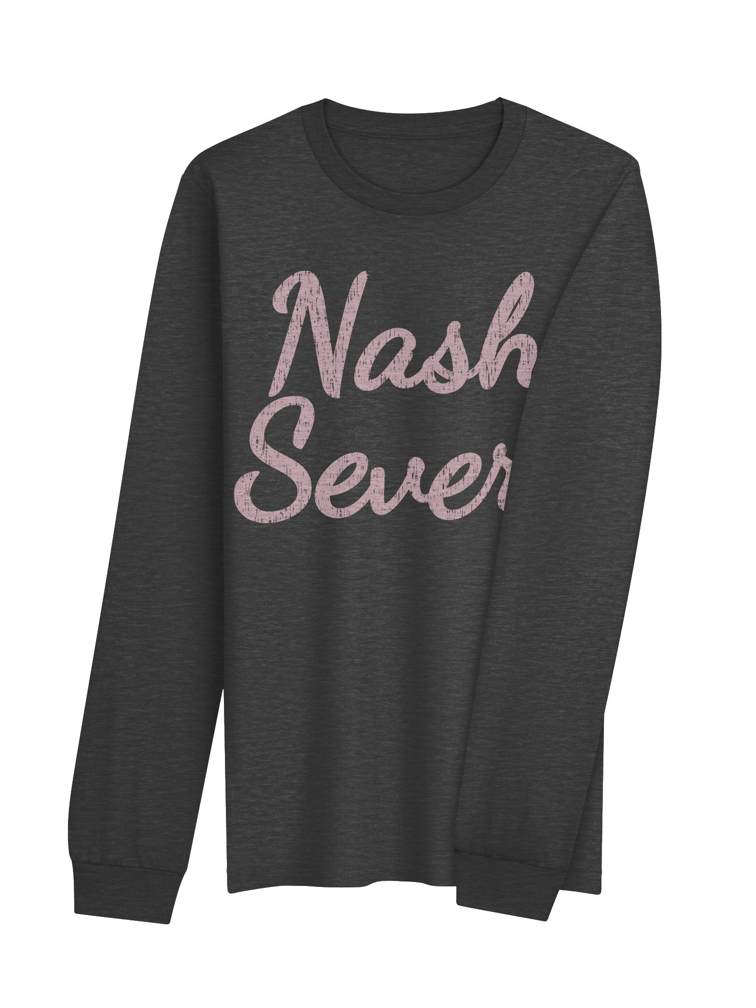 Soft Crew Nash Severe Pink Logo LS T Shirt product image (4)