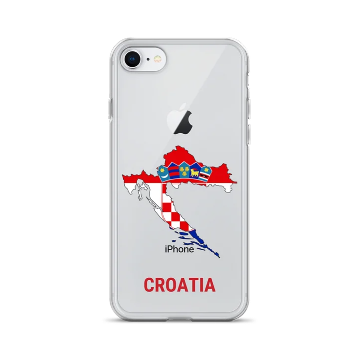 Croatia 2026 World Cup Flag iPhone Tough Case - Croatia Soccer Phone Cover - Dual Layer Protective Case product image (1)