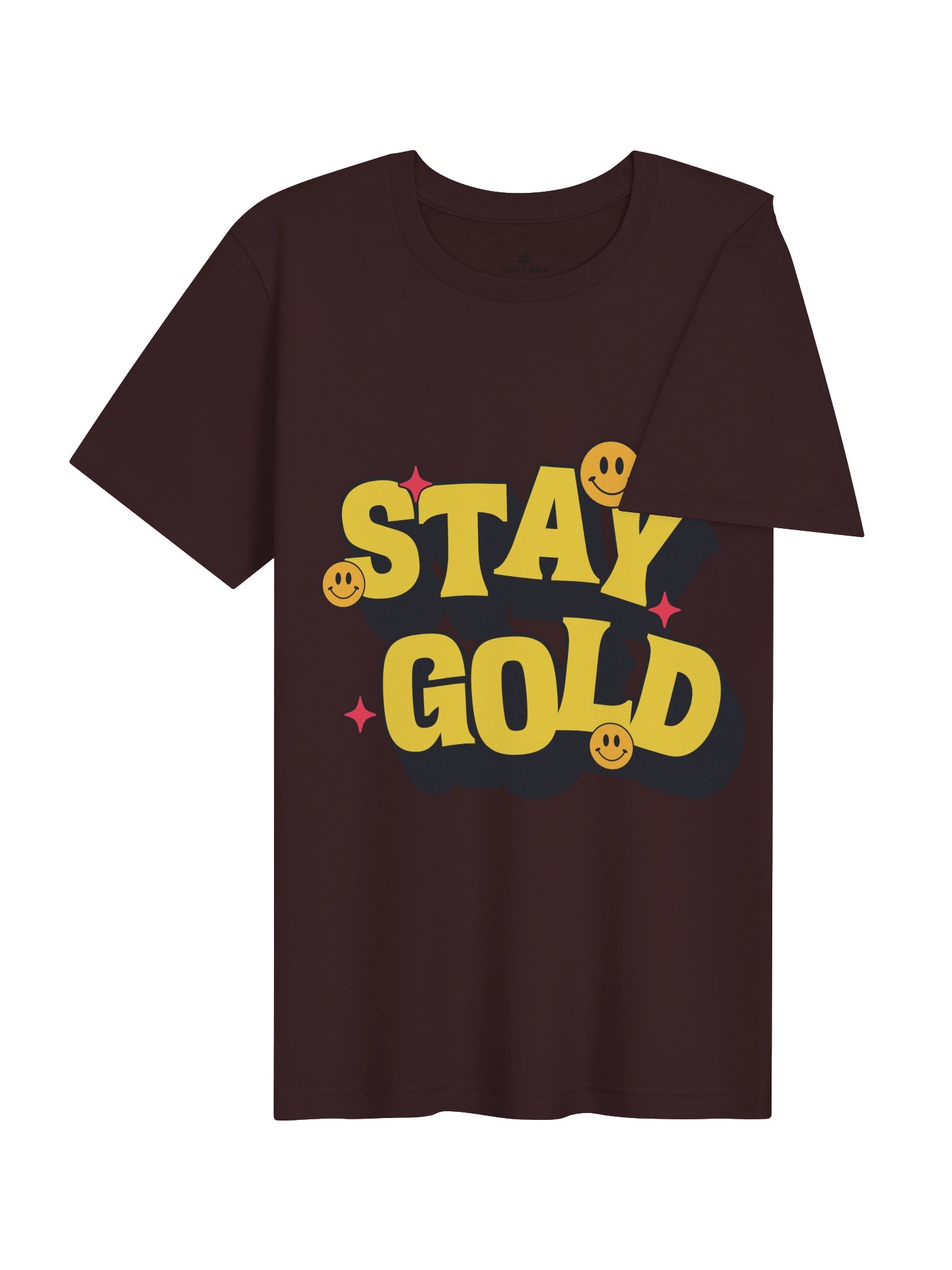 Stay Gold – Retro Positive Graphic T-Shirt product image (29)