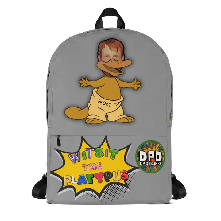 Witsit the Platypus Adventure Backpack product image (1)