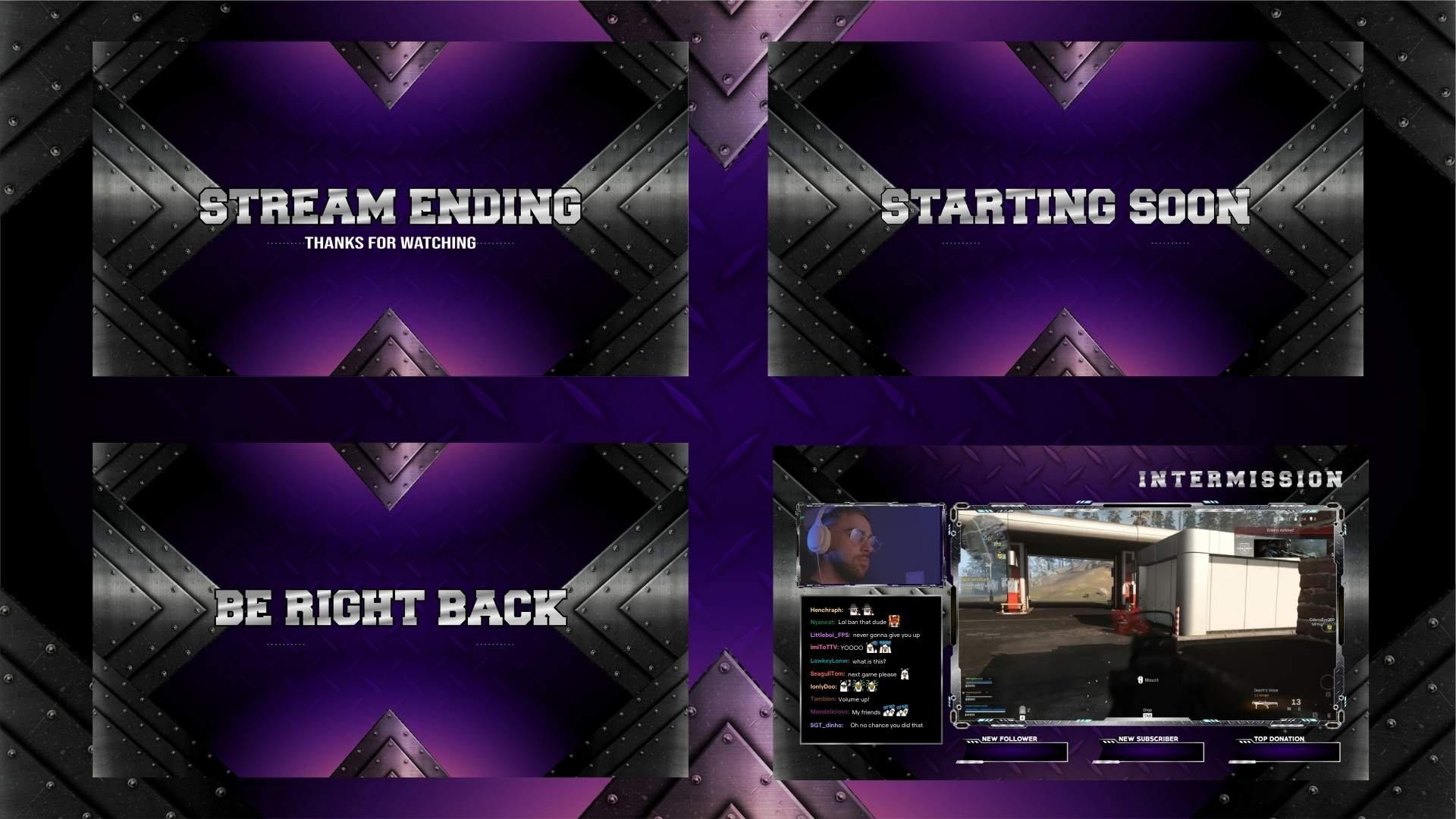 Metallic Stream Overlay Package product image (2)