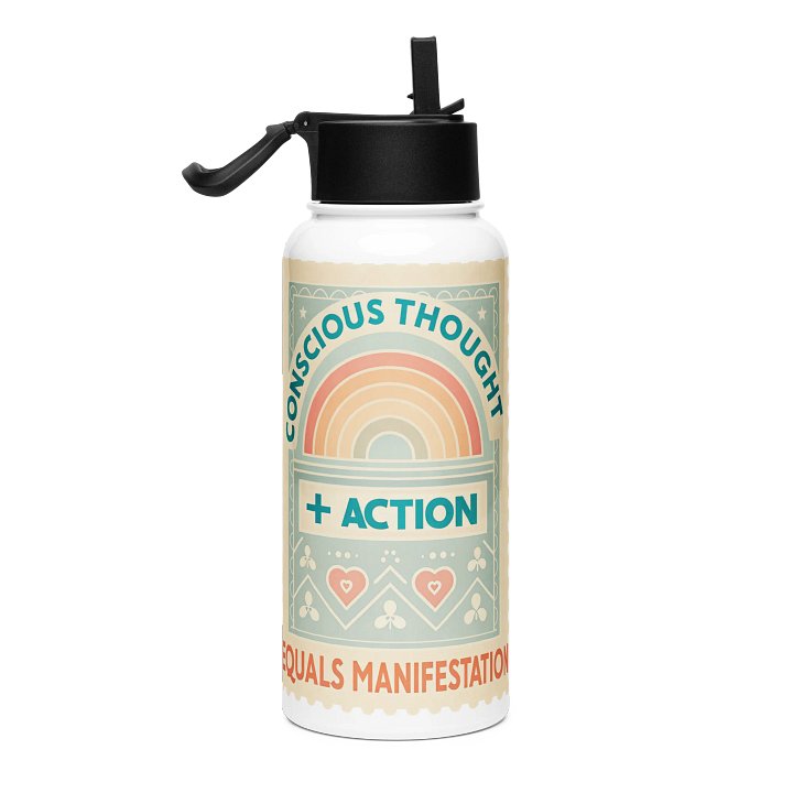 Conscious Thought Manifestation Water Bottle product image (2)