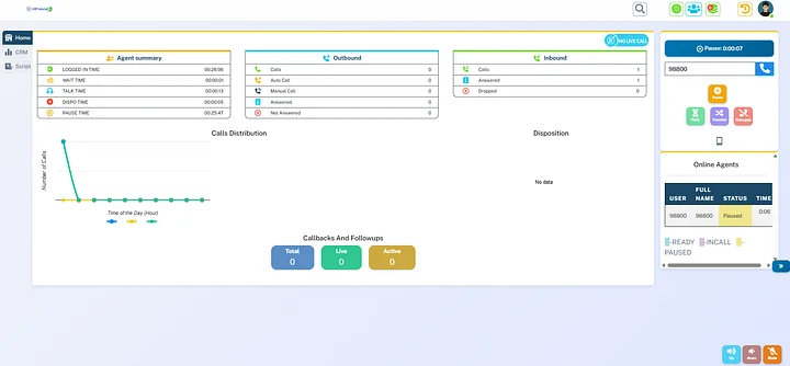 New Vicidial Agent Theme 2025 Works ON Latest Vicidial Php8 and PHP7 product image (1)