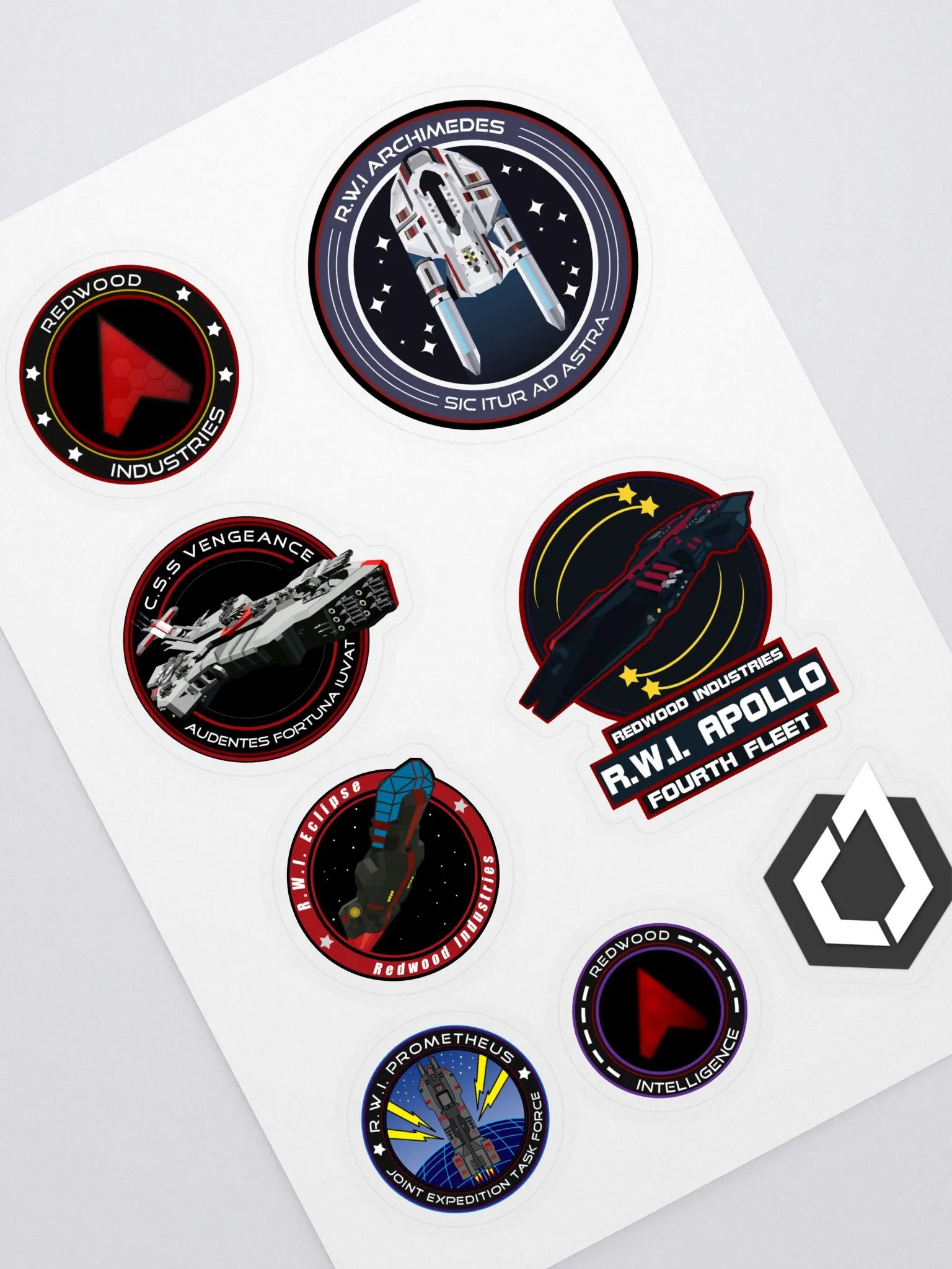 The Redwood Sticker Collection product image (1)
