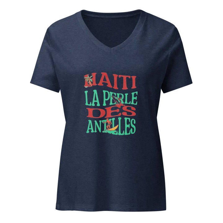 La Perle des Antilles Women Relaxed V-Neck Tee product image (2)