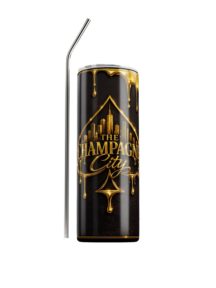 "The Champagne City" Signature Stainless Steel Tumbler 🍾✨ product image (1)