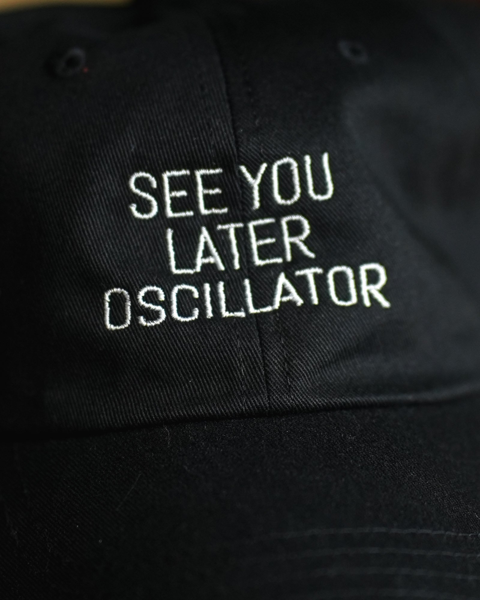See You Later Oscillator | Synthesizer Hat product image (3)
