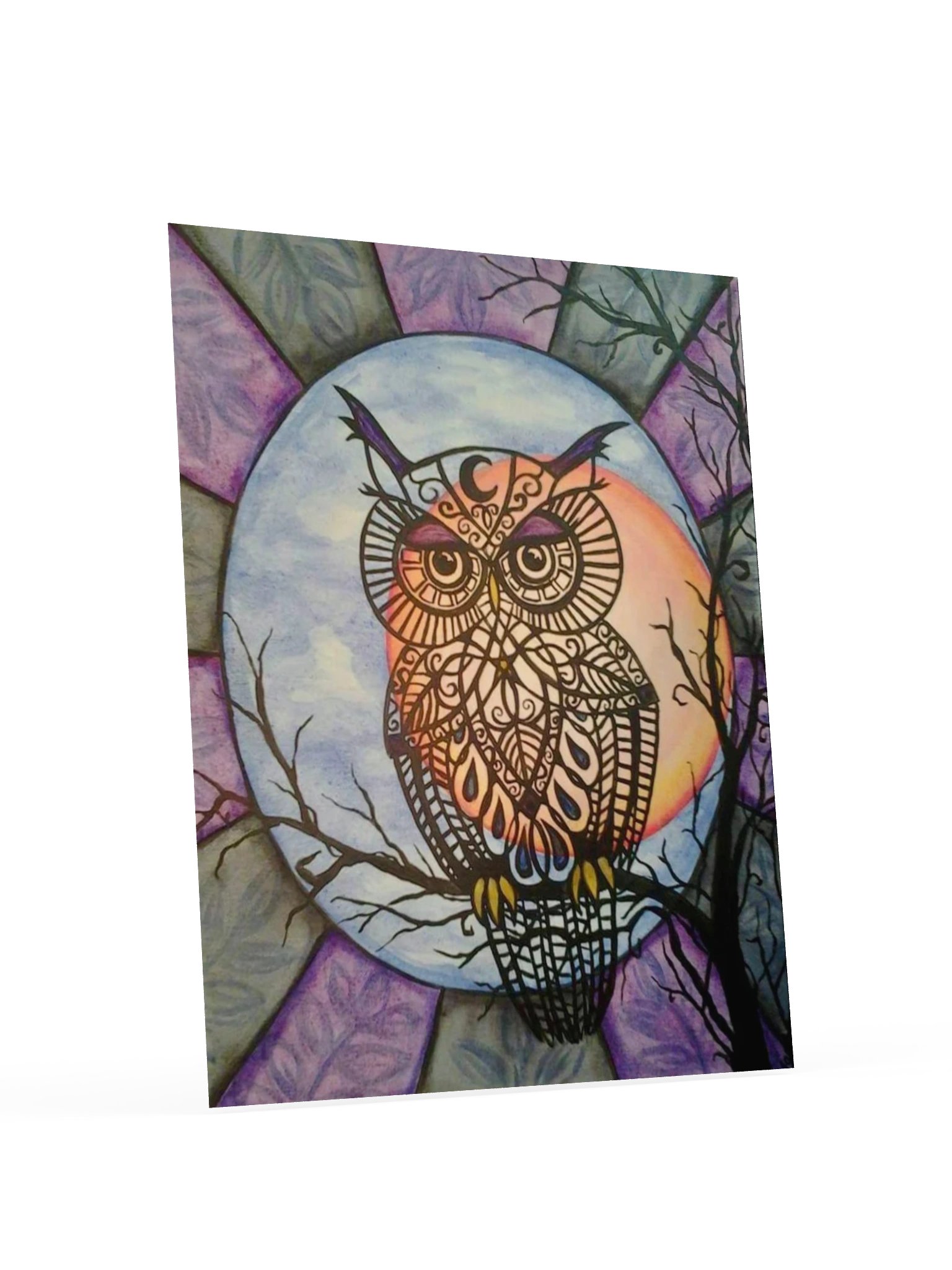 Full Moon Owlchemy Art Poster product image (9)