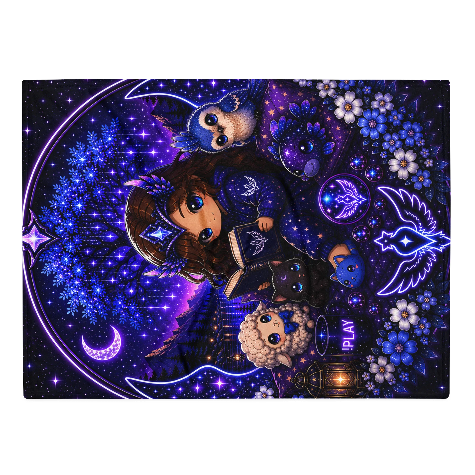 Valkyrianblue Logo V2 Throw Blanket product image (2)
