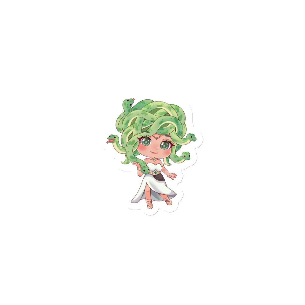 Chibi Medusa Magnet product image (1)
