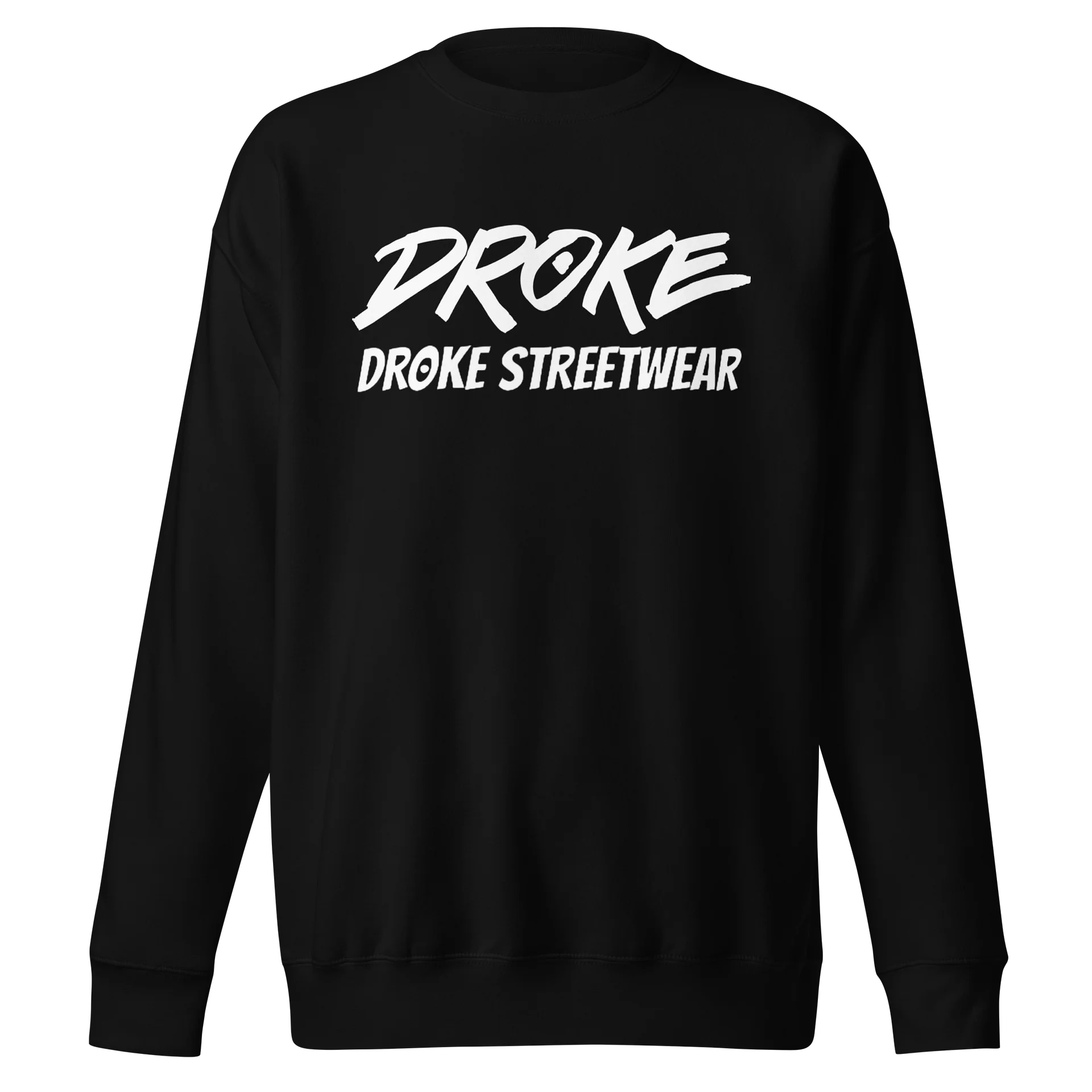 DROKE - White D-DS Logo Sweatshirt product image (1)