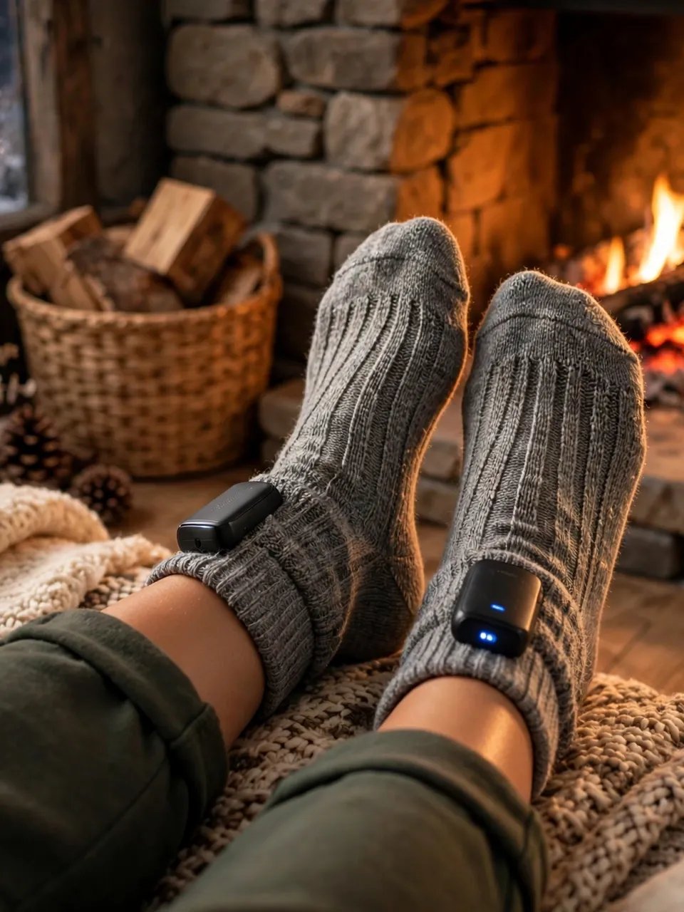 Rechargeable Heated Socks — 5000mAh, 4 Heat Levels product image (3)