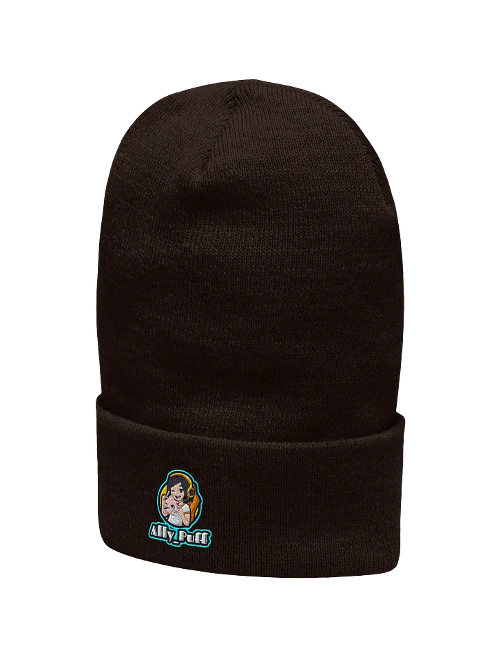Ally_Puff Beanie- Embroidered product image (18)