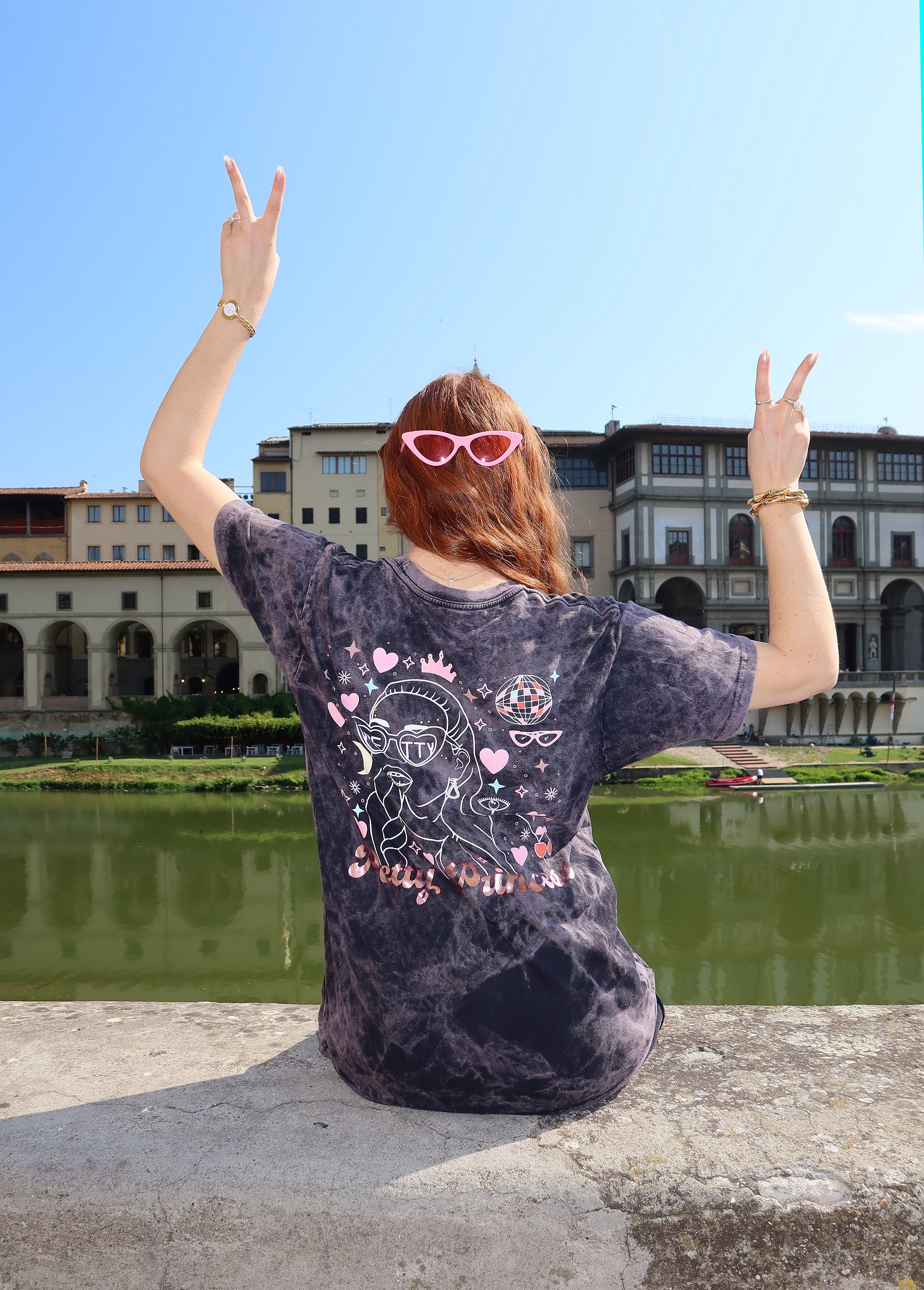 Petty Princess Pocket T-Shirt - Metallic Text product image (5)