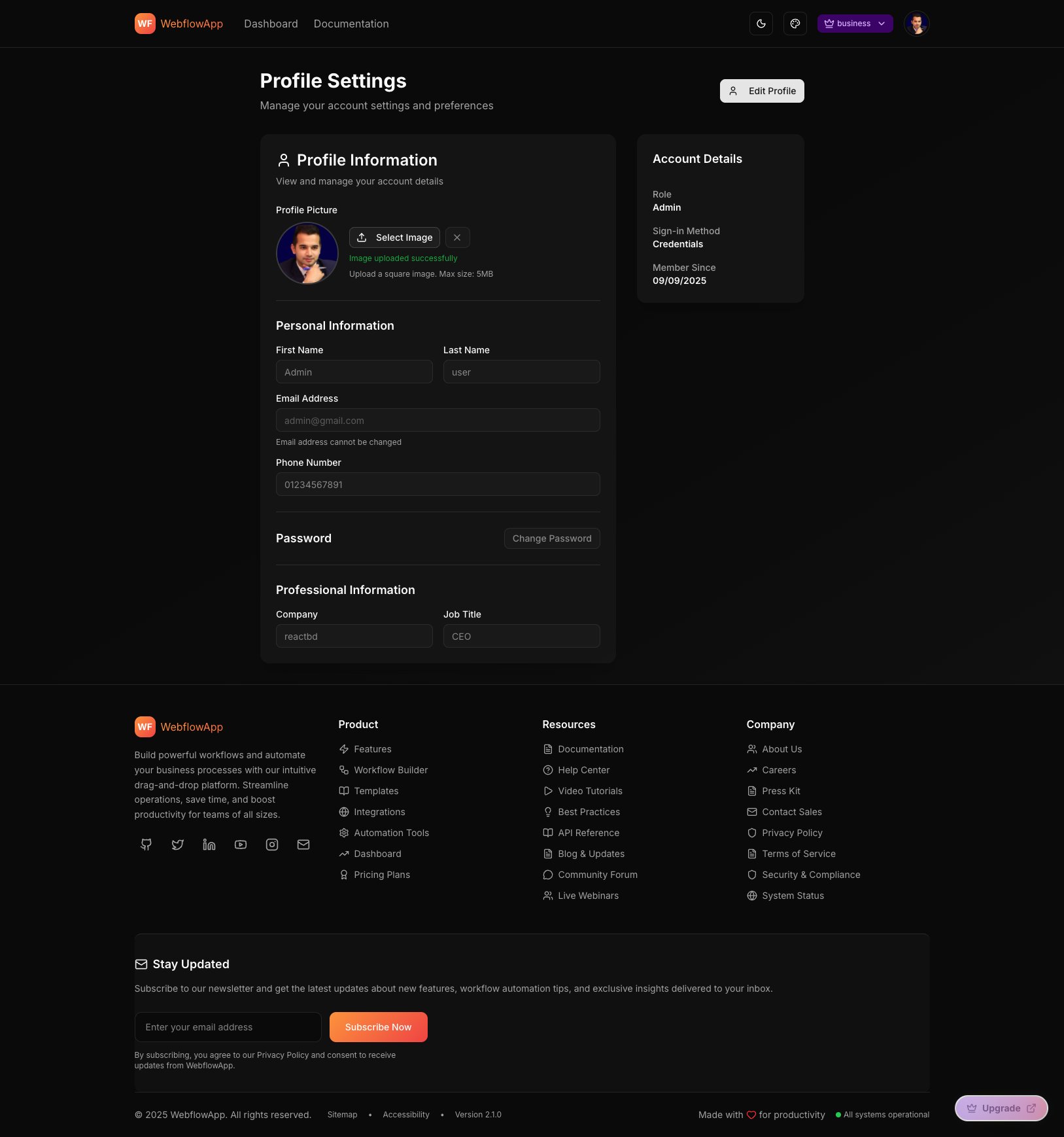Complete Visual Workflow Builder & SaaS Platform product image (3)