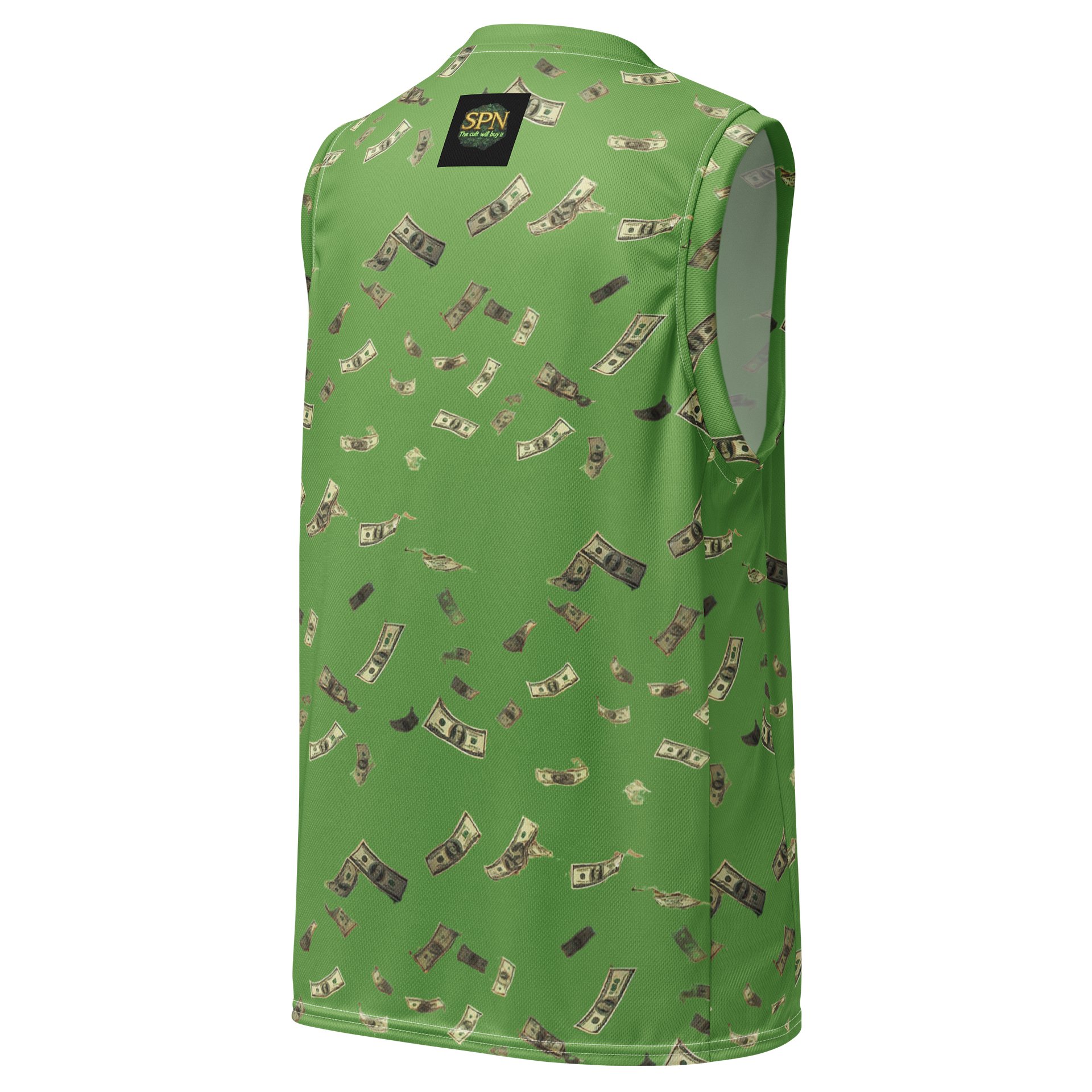 Aura Performance Recycled Basketball Jersey product image (3)