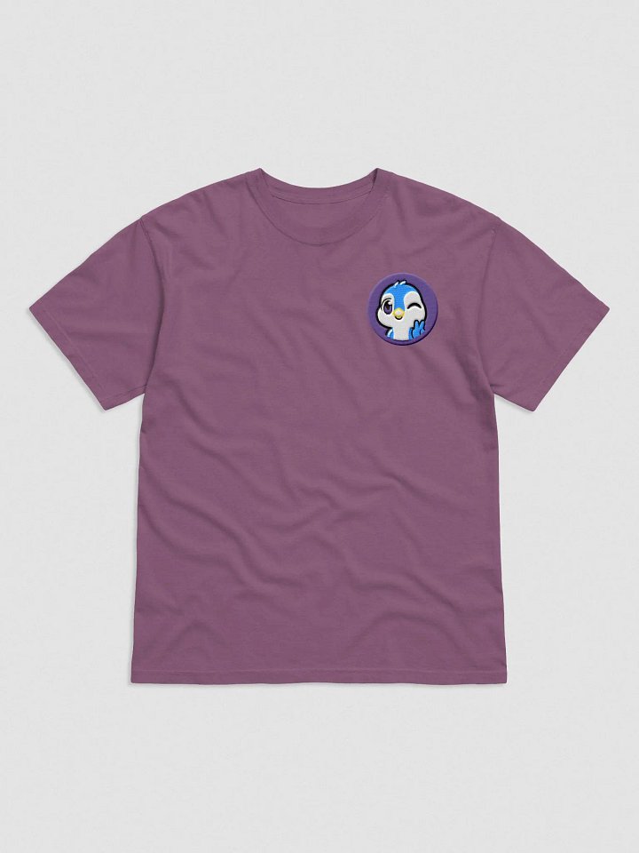 Peace Penguin Embroidered T-Shirt product image (1)