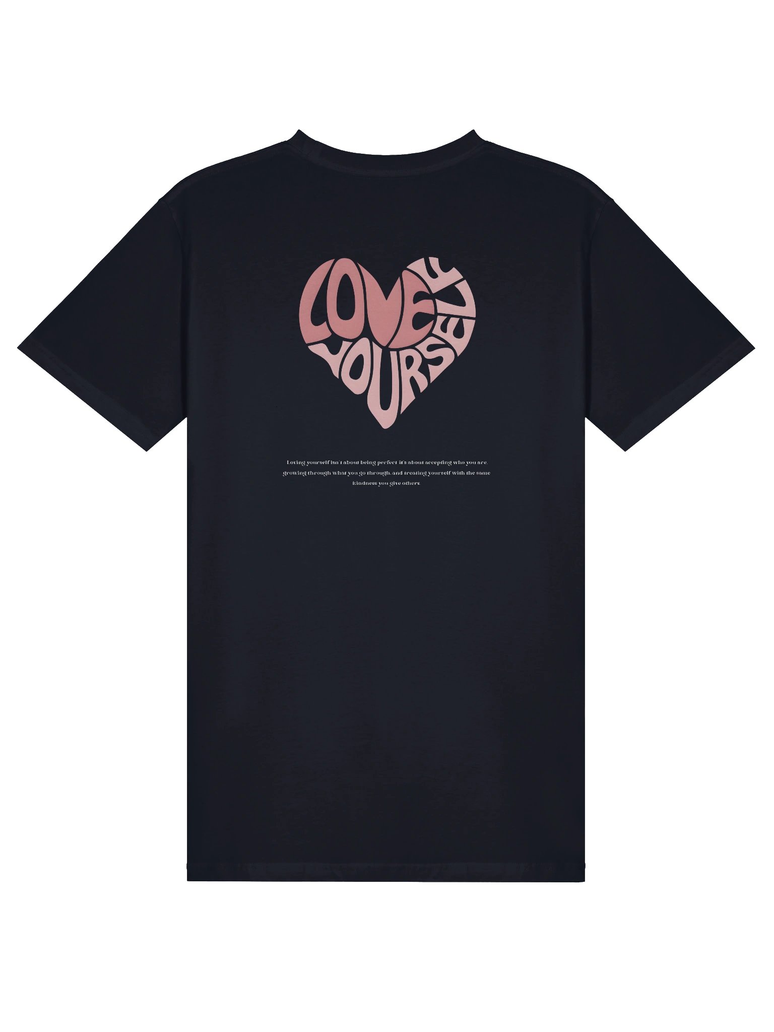 LOVE YOURSELF Heart Graphic Tee — AS Colour Unisex product image (8)