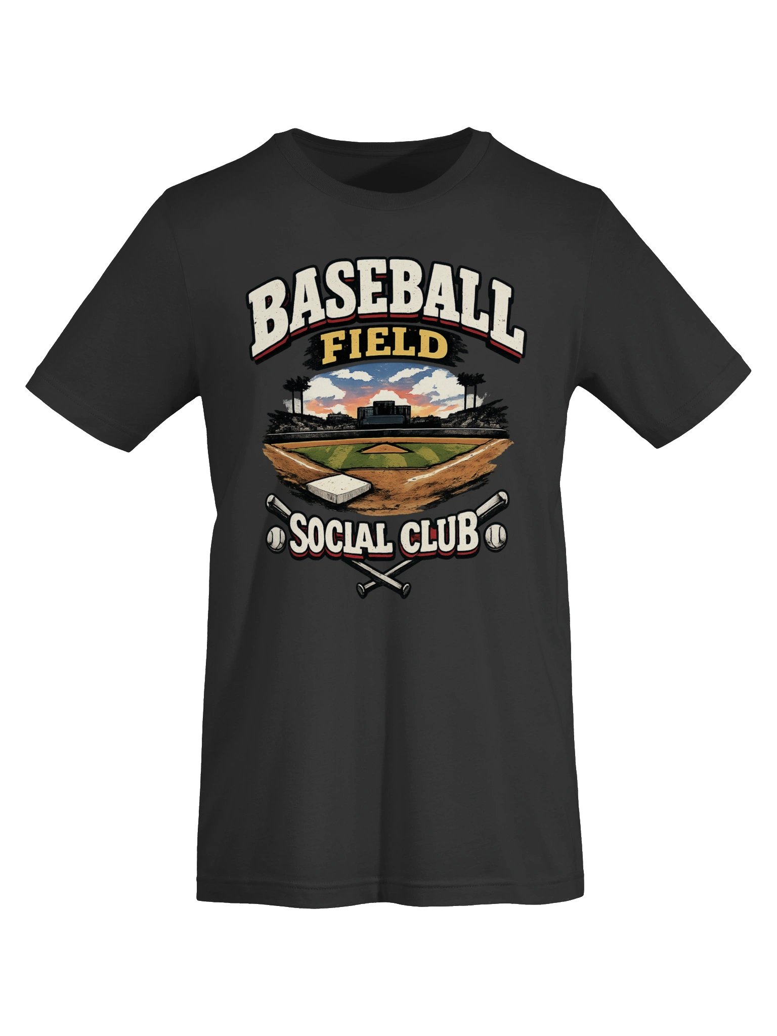 Baseball Field Social Club Tee - Adult product image (65)