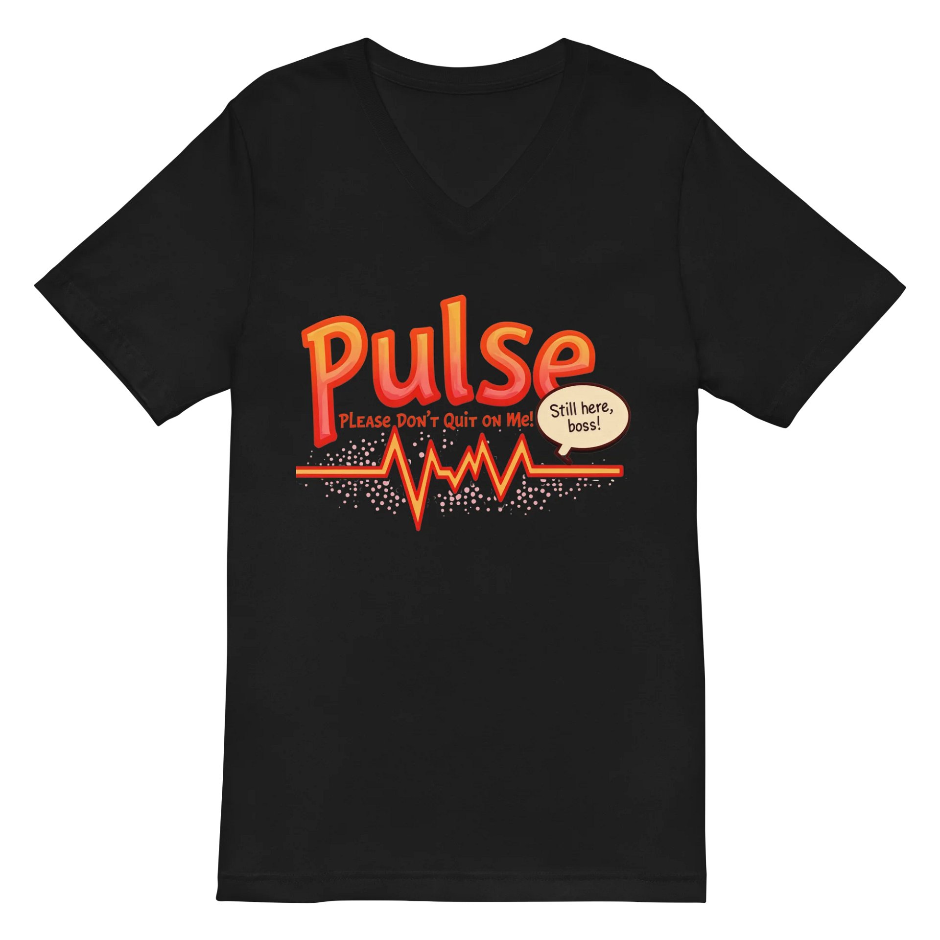 Pulse of Resilience V-Neck Tee product image (3)