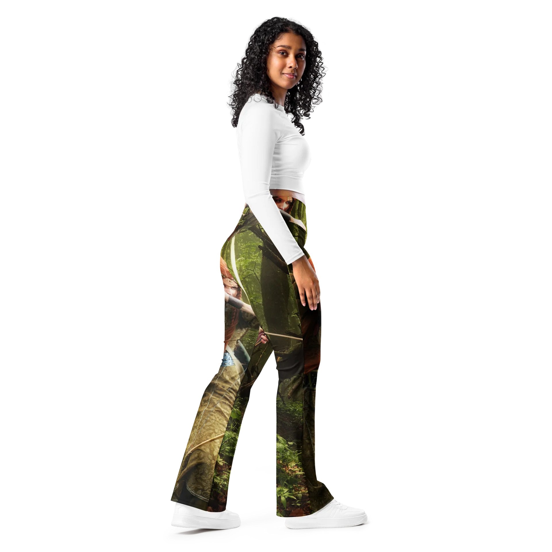 'Elven Stories - Rainhill' Flare Vision Leggings product image (9)