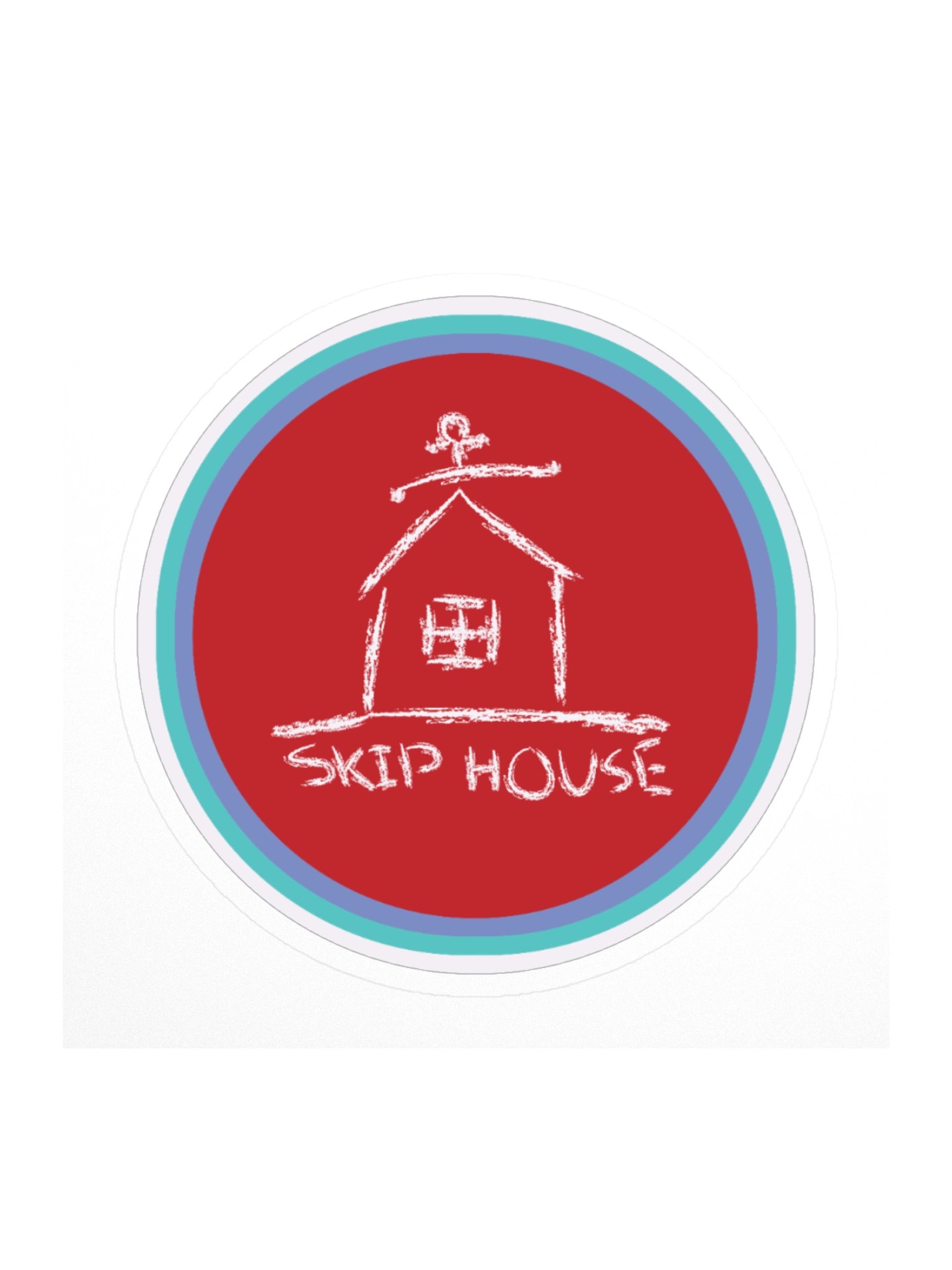 Skip House Badge Sticker product image (1)