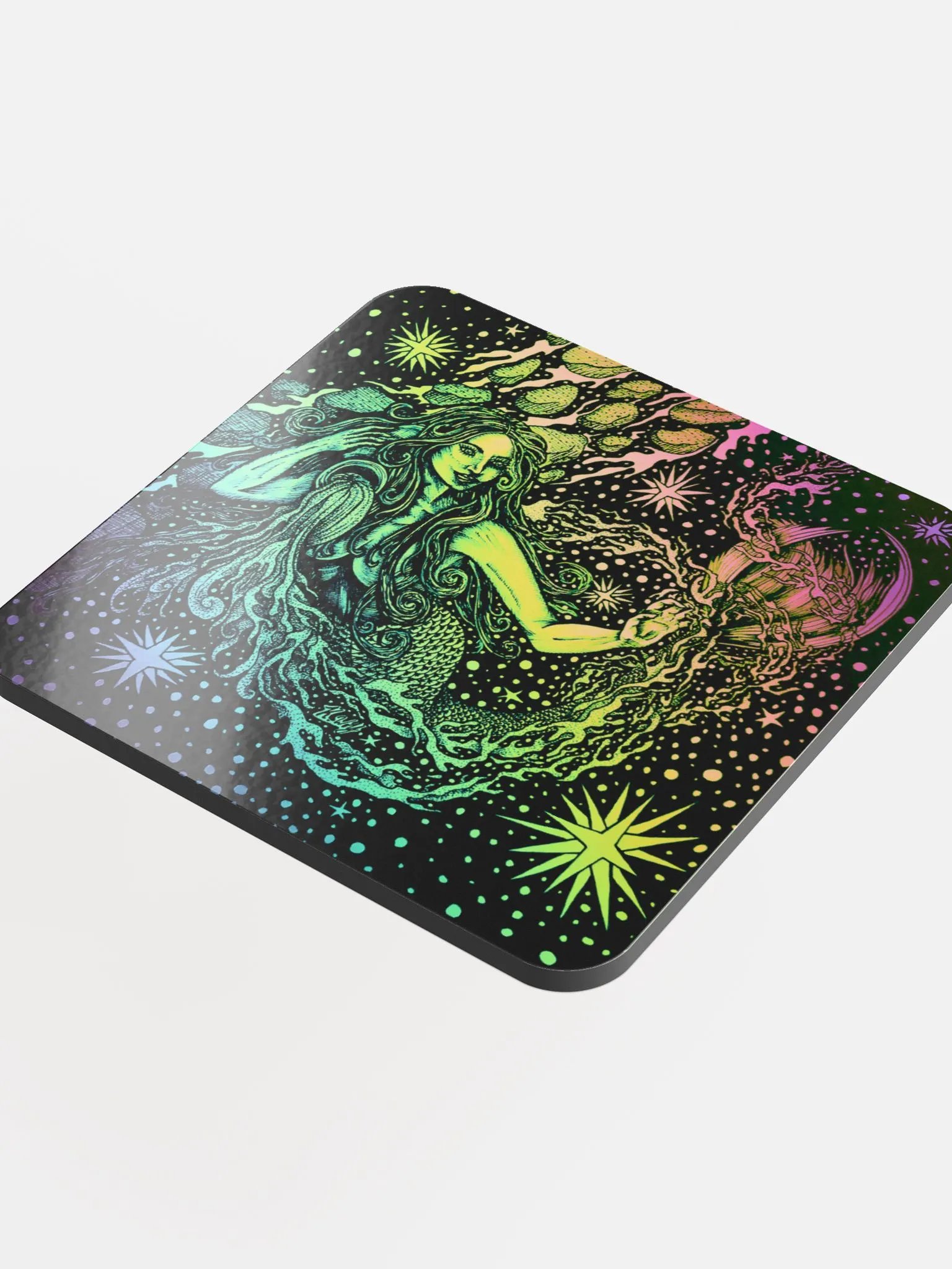 Limited edition Aquarius Zodiac coaster product image (4)