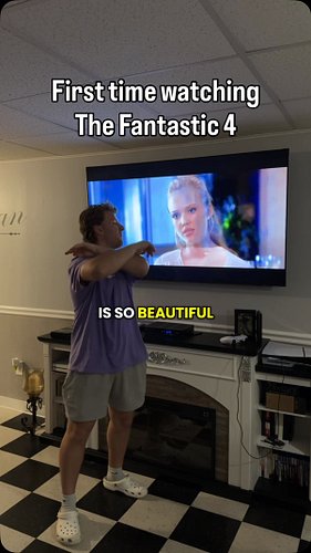 First time watching the Fantastic 4! 👱🏻‍♀️
#fantastic4 #jessicaalba #marvel #superhero