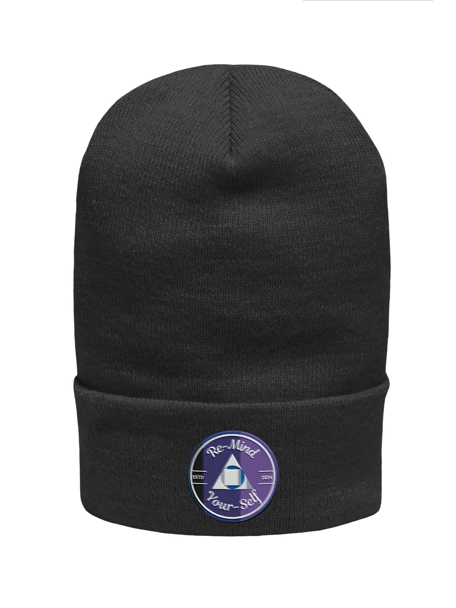 Re-Mind-Your-Self Cuffed Beanie product image (1)