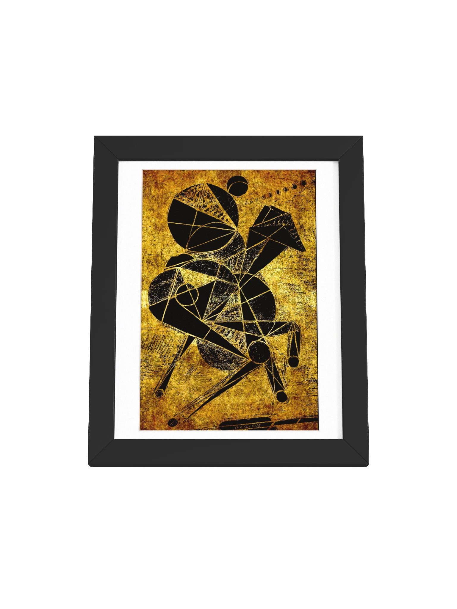 The Jokey — Fine Art Print with Frame product image (1)