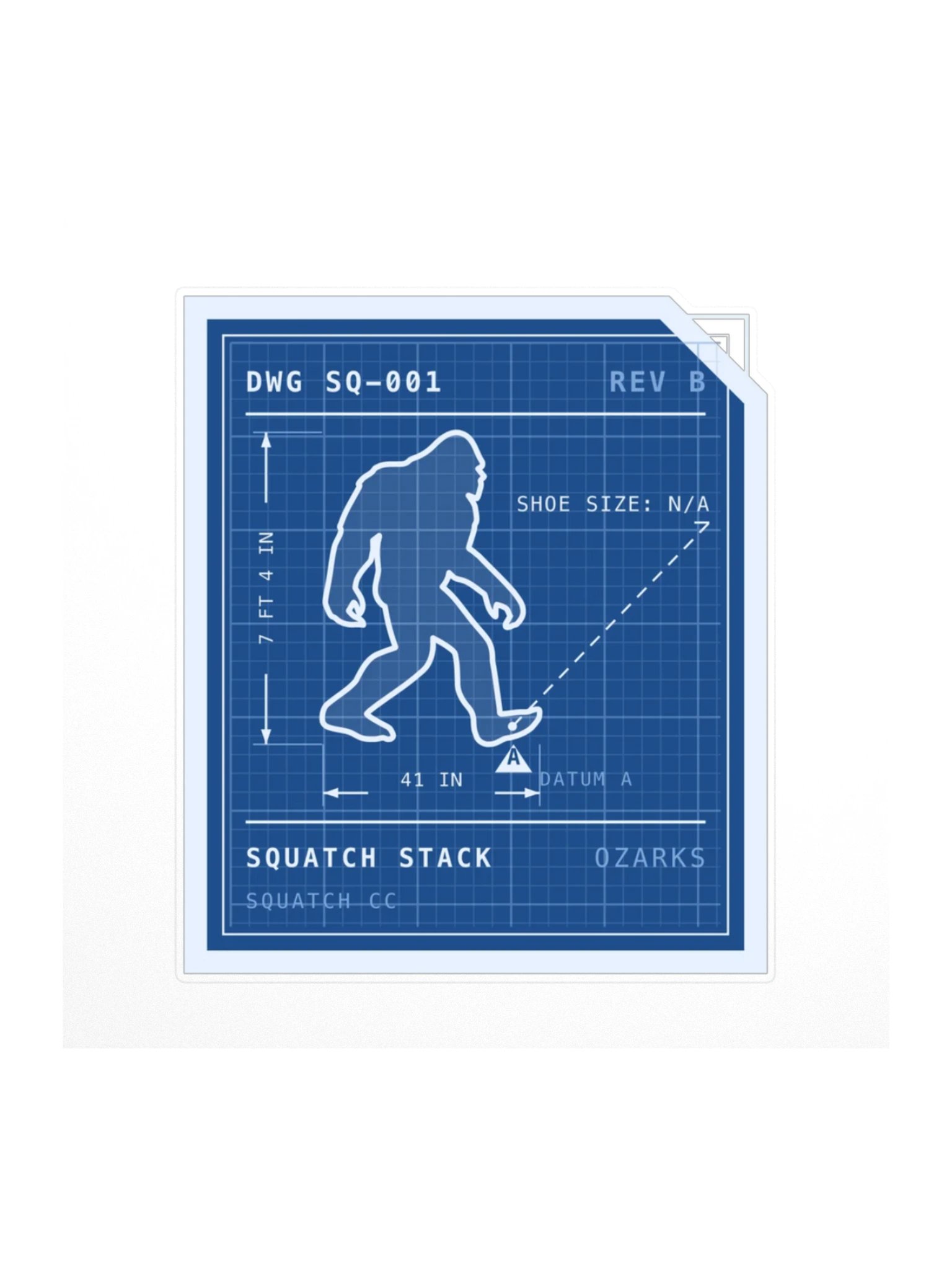 DWG SQ-001 Sticker product image (1)