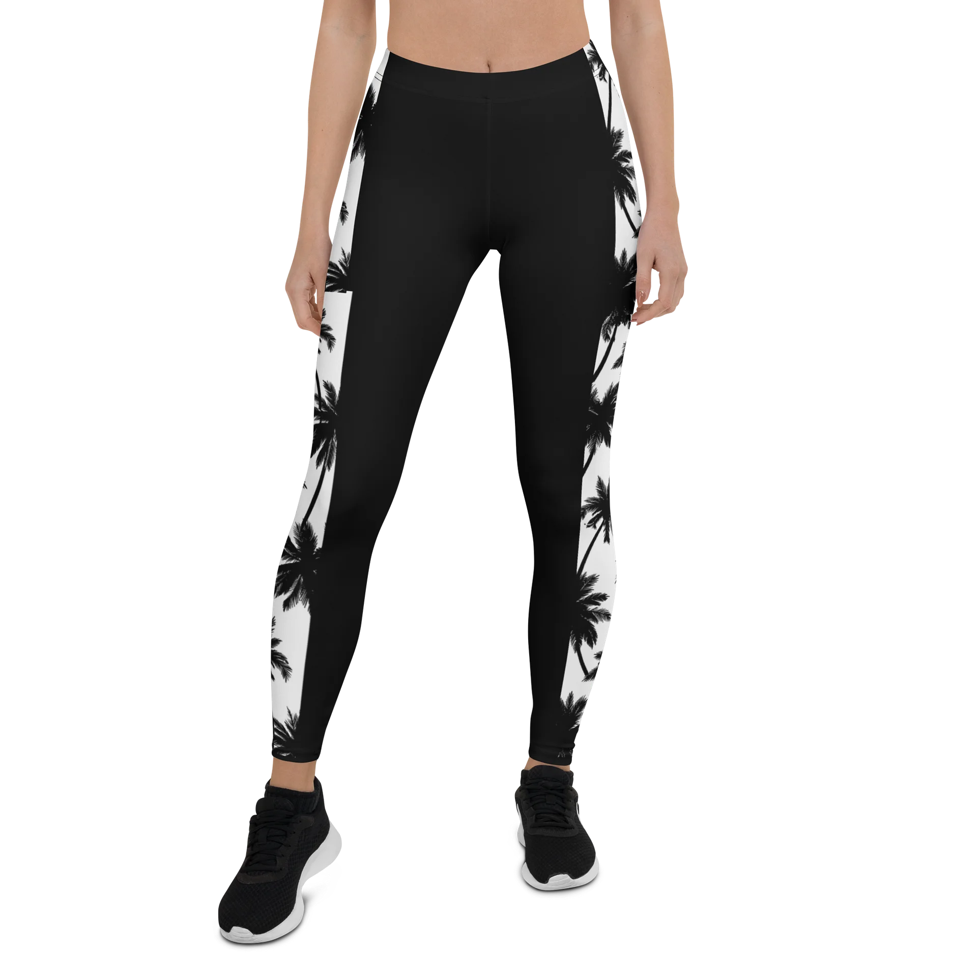 Palm Border All-Over Print Leggings product image (1)