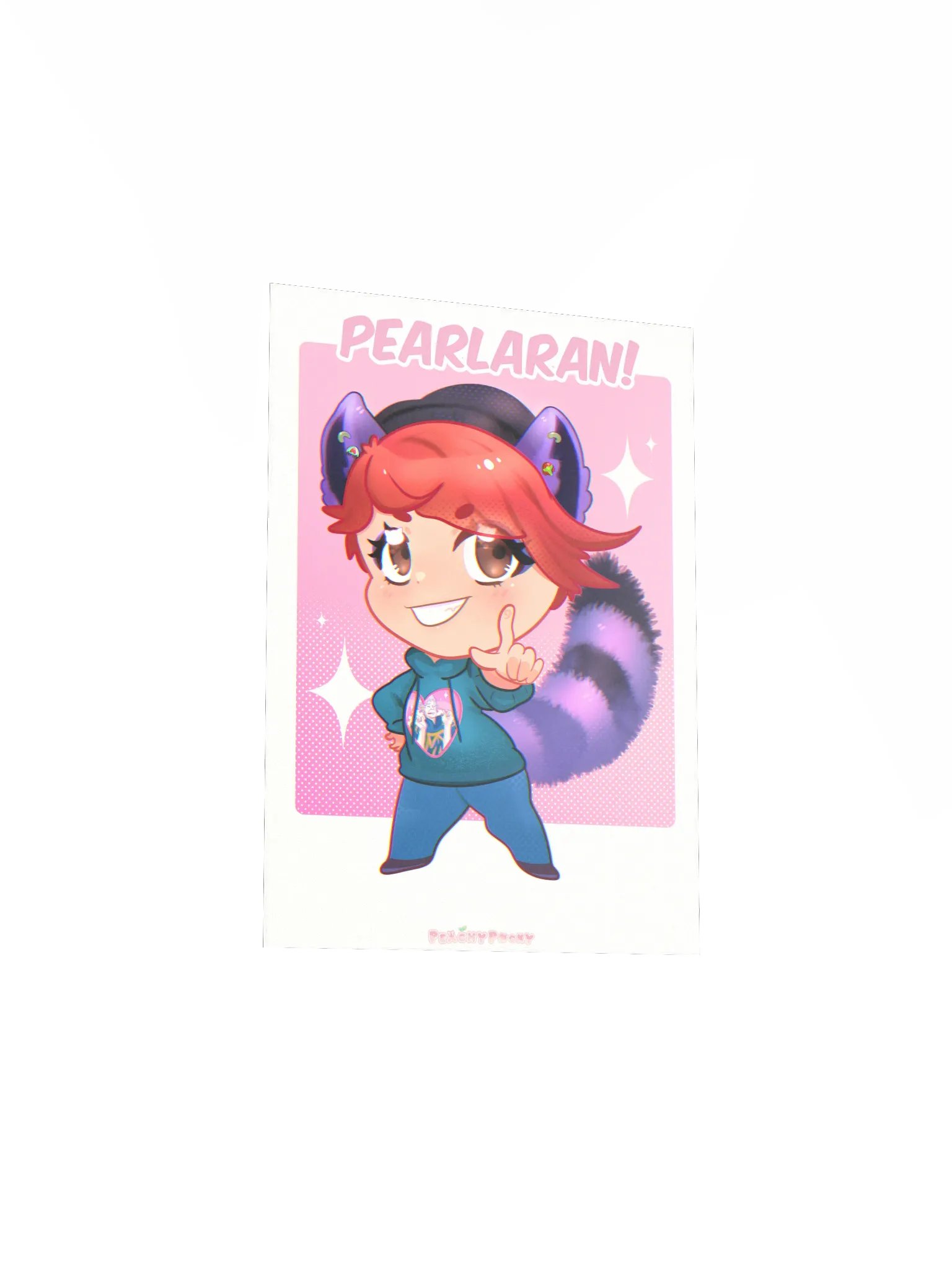 Racoon Pearl Poster product image (3)