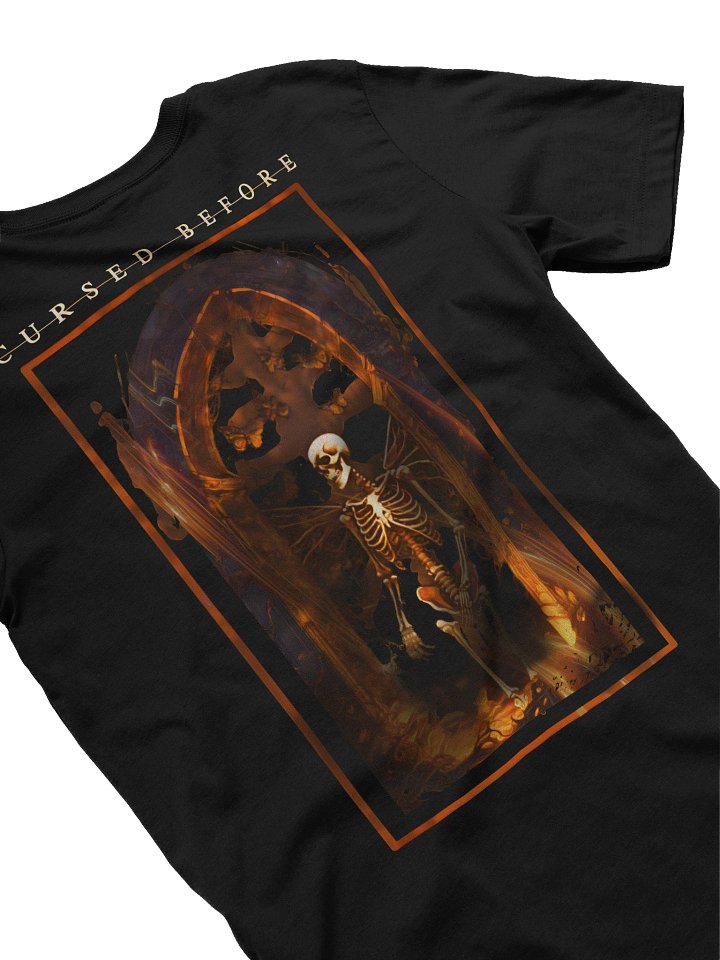 Cursed Before back print unisex t-shirt product image (1)