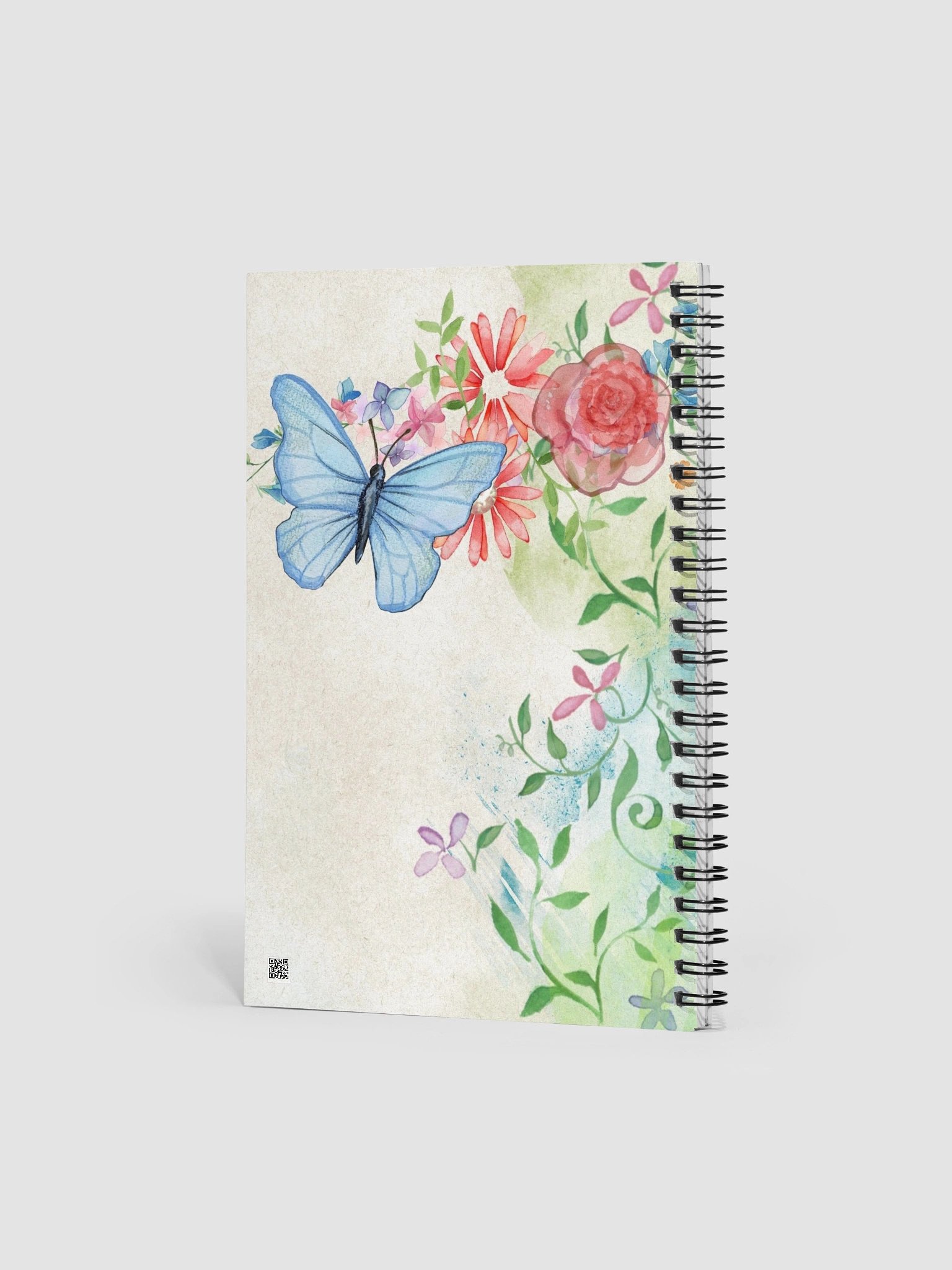 Butterfly Blooms Spiral Notebook product image (2)