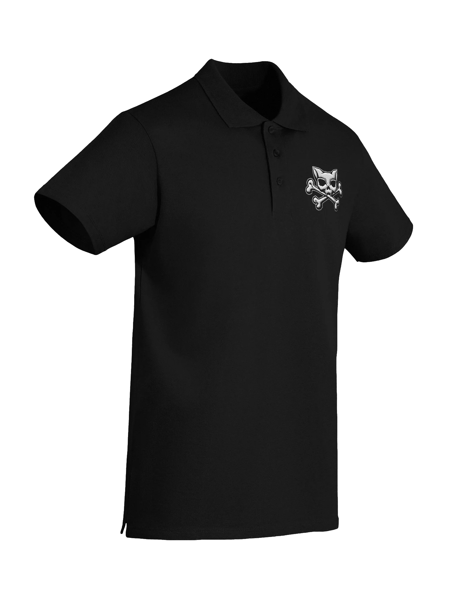 Kat Skull Blaque Embroidered Polo product image (6)