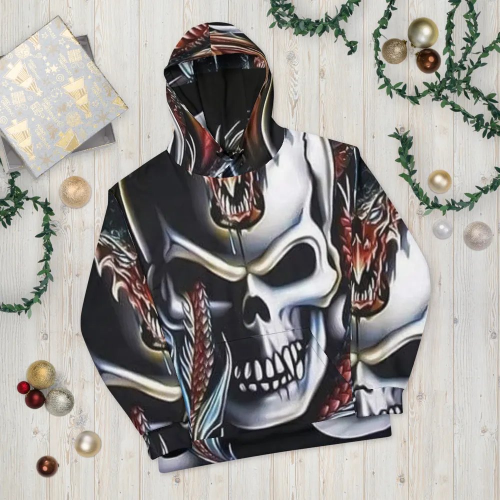 Dragon Skull Fantasy Hoodie product image (3)